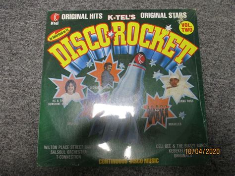 Disco Rocket Vol Music New Sealed Record Album K Tel Ebay