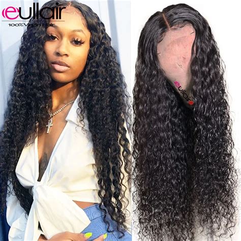 Brazilian Deep Wave Lace Front Human Hair Wigs 150 Lace Front Wigs Pre