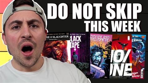 New Comic Book Day Reviews Tier List Youtube