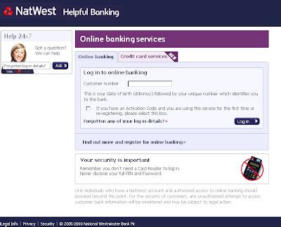 Natwest Online Banking