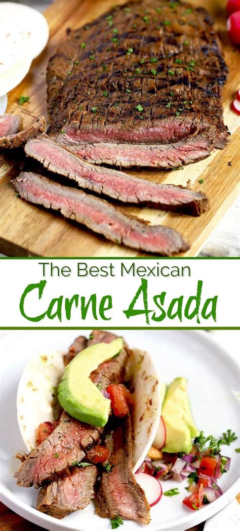 Carne Asada Recipe Marinated Flank Steak Is Quickly Grilled Over High