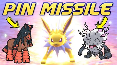 Pin Missile Power Pokemon Vgc Series 2 Scarlet And Violet Competitive