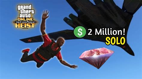 Million Cayo Perico Heist Solo Elite Challenge Hard Mode Pink