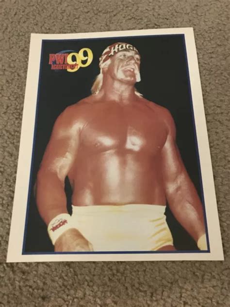 VINTAGE HULK HOGAN WCW Wrestling Pinup Photo 1990s WWF 1999 NWO 5 66