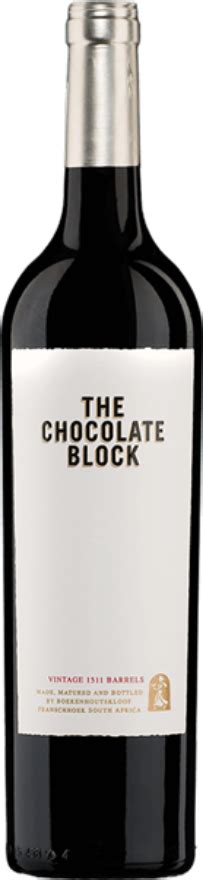 Boekenhoutskloof The Chocolate Block Cl Wein Von Salis