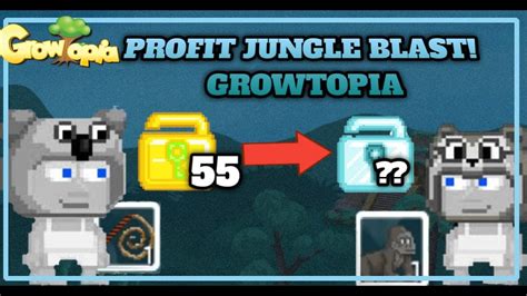 Ez Profit Gacha Jungle Blast Growtopia Indonesia Youtube