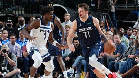 Mavs vs. Timberwolves live score: Updated Game 1 results, highlight...