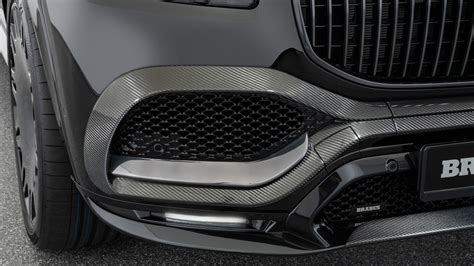 Front Bumper Attachments Bs Style Carbon For Mercedes Benz Gls X