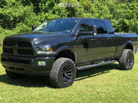 2017 Ram 2500 With 20x10 18 Fuel Blitz And 35 12 5r20 Nitto Ridge Grappler And Leveling Kit