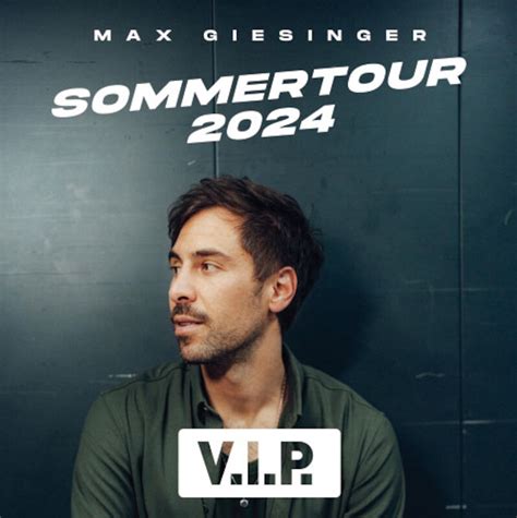 Max Giesinger Sommertour Vip Gie En Kloster Schiffenberg