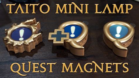 Unboxing The Taito Ffxiv Mini Lamp Quest Magnets Youtube