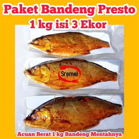 Jual Paket Bandeng Presto 1 Kg Isi 3 Ekor Shopee Indonesia