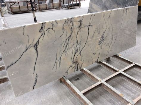 Polished Milas Lilac Marble Slabs Polished Fulei Stone Marble Slab