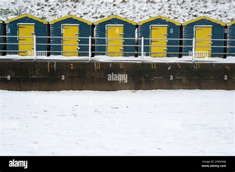 Beach Huts At Westgate On Sea Margate Kent Uk Stock Photo Alamy