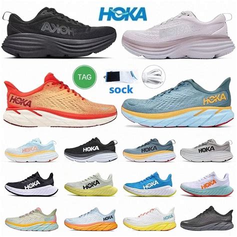 2024 Hoka Bondi 8 9 Running One Shoes Clifton Designer Hokas Carbon X 2