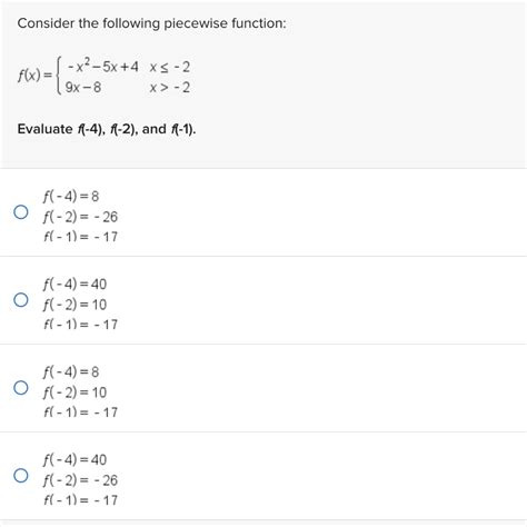 Solved Consider The Function F X 4x2−2x−7 Use It To Find