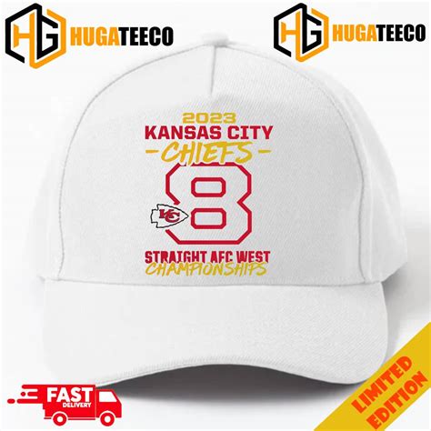 Kansas City Chiefs Eight-Time AFC West Division Champions Merchandise ...