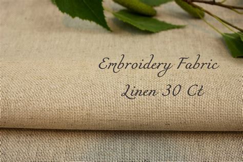 30 Counted Linen Cross stitch fabric 15 stitches per inch | Etsy