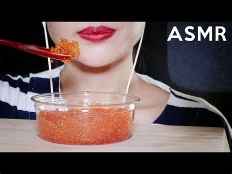 ASMR SUSHI Flying Fish Roe 초밥 날치알 먹방 Mukbang Eating Sounds The ASMR