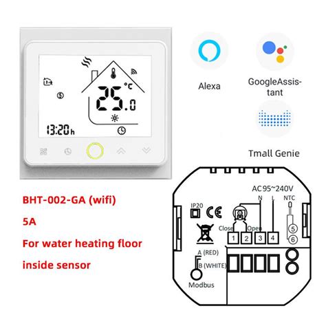 Moes Wifi Smart Thermostat Wiring Diagram Wiring Diagram And Schematic