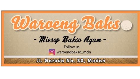 Daftar Harga Menu Delivery Waroeng Bakso Garuda Medan Terbaru 2024