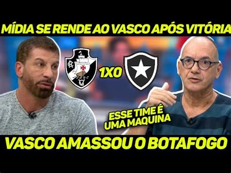 TEM QUE RESPEITAR MÍDIA DÁ SHOW e SE RENDE AO VASCO ESSE TIME É UMA