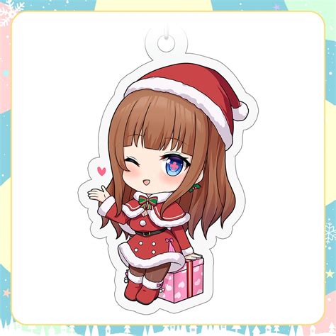 Liveクリスマスイベントグッズ】花京院ちえり クリスマスアクリルキーホルダー App