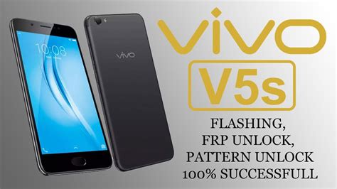 Vivo V5S Flashing Pattern Unlock And FRP Unlock YouTube