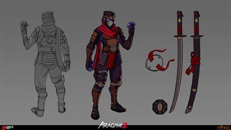 Forge Studios Aragami 2 Fire Enemies Concepts