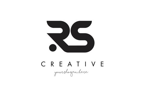 RS Letter Logo Design With Creative Modern Trendy Typography 4907852