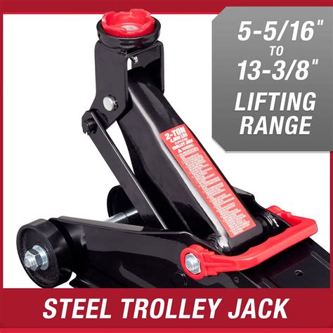 Hyper Tough 2 Ton Hydraulic Trolley Jack EBay