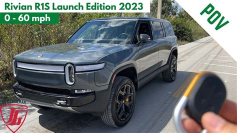 Rivian R1s Launch Edition 2023 0 A 60mph Jaime Gabaldoni Pov 4k Youtube