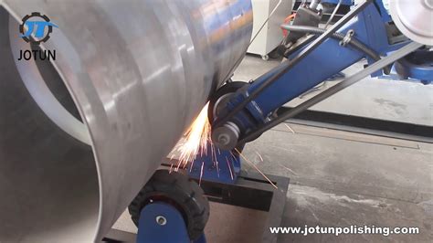 Jotun Stainless Steel Shell Polishing Machine Youtube