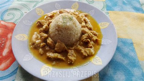 Kurczak Curry Z Mleczkiem Kokosowym Przepis PrzyslijPrzepis Pl