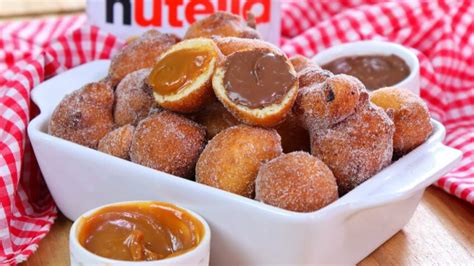 Receita Bolinho De Chuva Recheado Macio Por Dentro E Sequinho Por