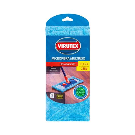 Mopa Plana Virutex Microfibra 35cm Inversiones World Import