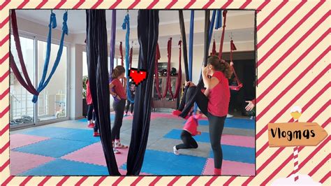 Vlogmas Day 20 Η Επίδειξη της Αναστασίας στην Aerial Yoga Nancy