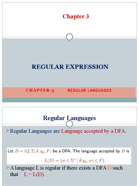 Chapter 3 Regular Expression Pdf Formalism Deductive Metalogic