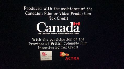 Canada Film Or Video Production Tax Credit Logo