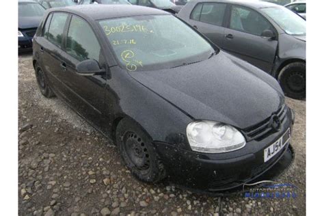 Volkswagen Golf Salvage Vehicle Black