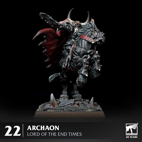 40 Years Of Warhammer Miniature Retrospective Archaon Lord Of The