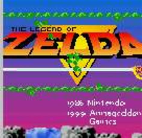 Zelda Classic Videogame Published By Sconosciuto
