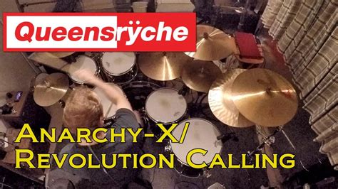 Queensryche Anarchy X Revolution Calling Drum Cover Youtube