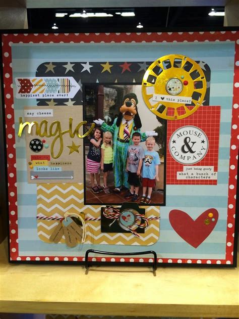 Simple Stories Say Cheese Ii Disney Scrapbook Scrapbooking