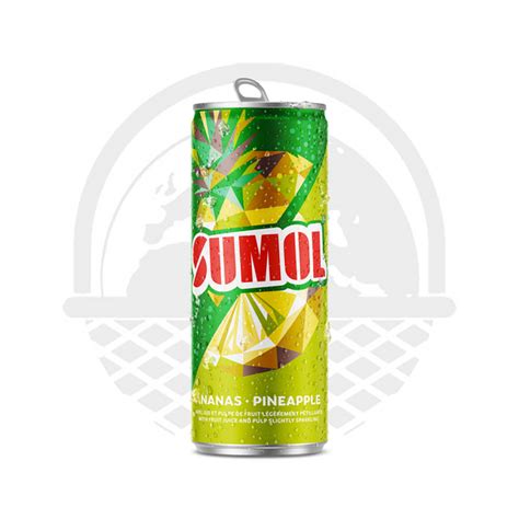 Sumol Ananas Canette 33cl Boisson Gazeuse Panier Du Monde