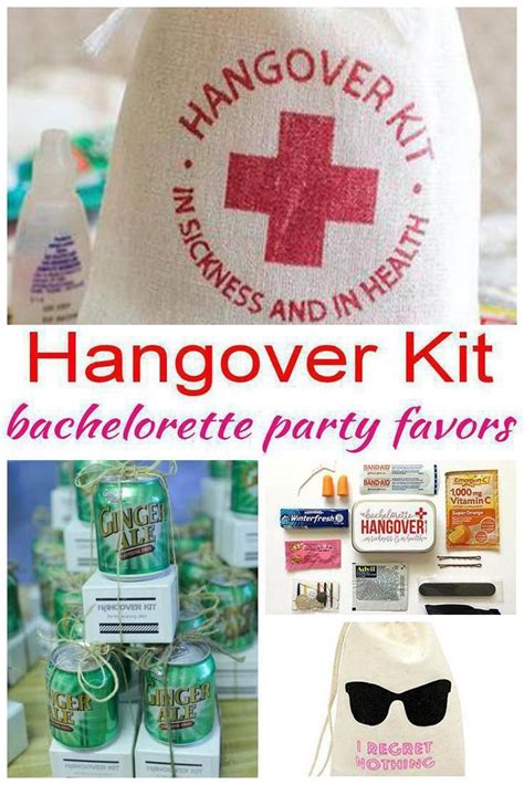 Bachelorette Party Favors Best Hangover Kit Bachelorette Party Favors