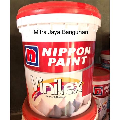 Jual CAT TEMBOK VINILEX 25kg NIPPON PAINT INTERIOR EXTERIOR VINILEX