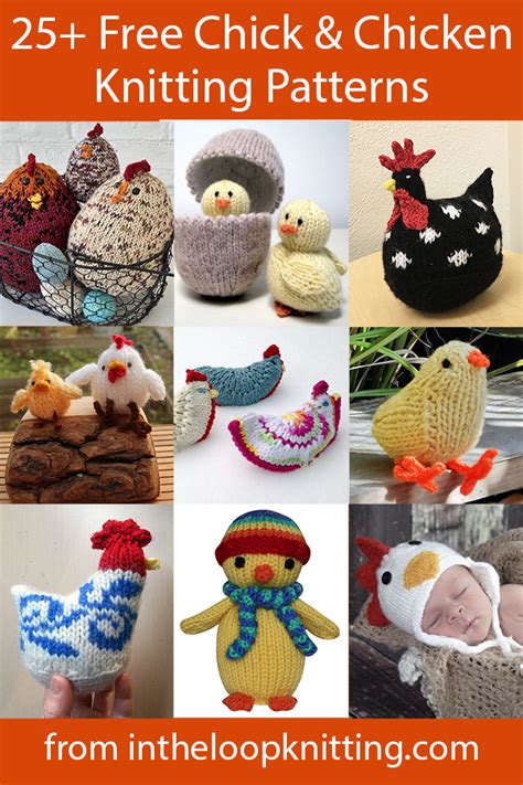 Chick And Chicken Knitting Patterns In The Loop Knitting