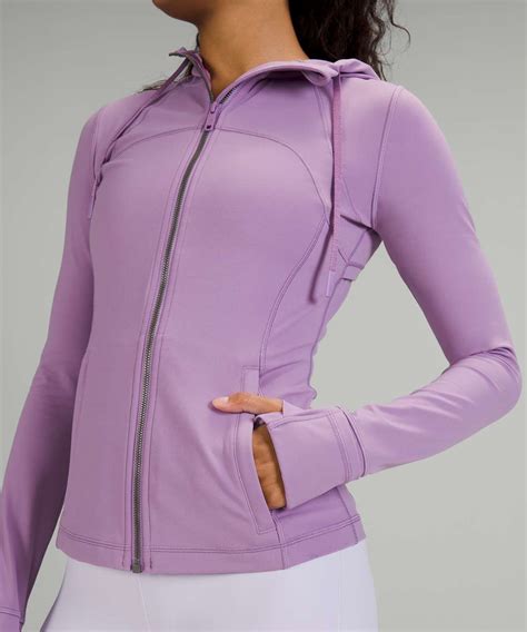 Lululemon Hooded Define Jacket Nulu Wisteria Purple Lulu Fanatics