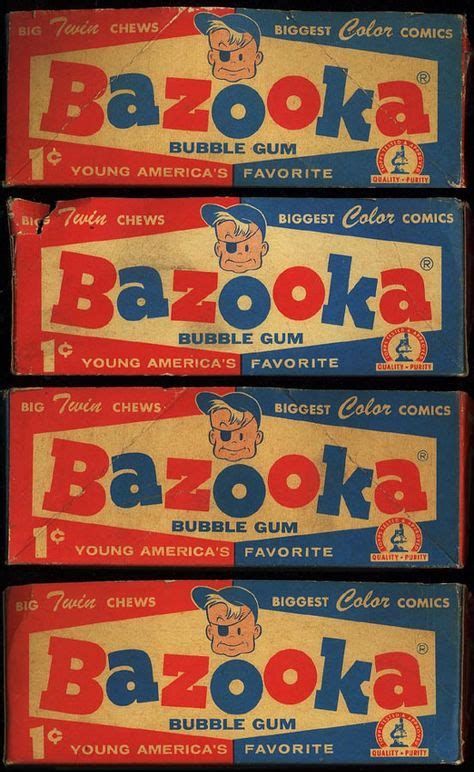 100 Bazooka Bubble Gum Ideas Bazooka Bubble Gum Bubble Gum Bazooka